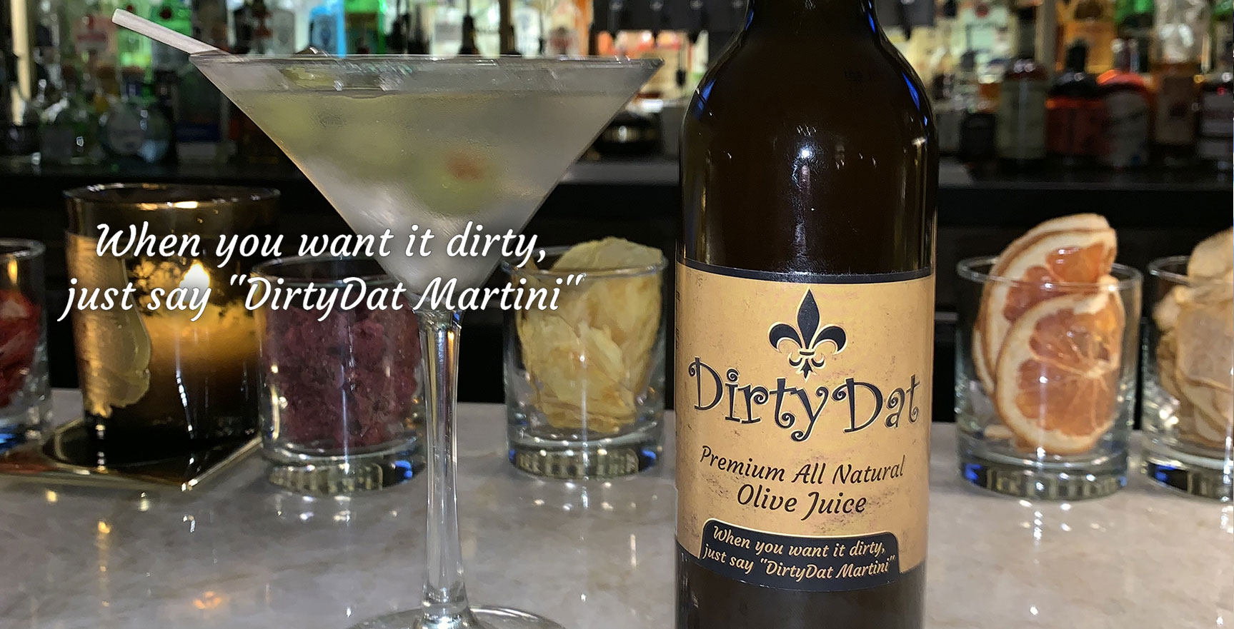 DirtyDat Premium All Natural Olive Juice